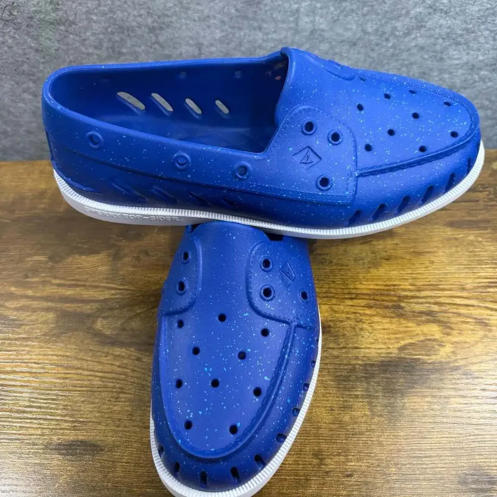 Sperry Men's Authentic Original Float Boat Shoe, Blue Speckle